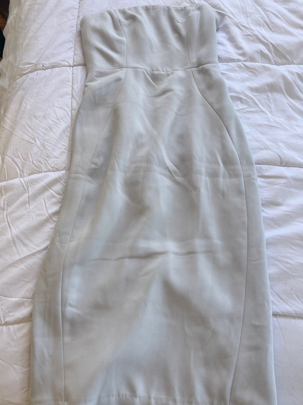 House of CB - Light Blue Strapless Dress